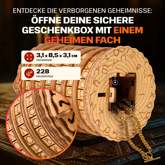 Fotos und Abbildungen von Cryptex. ESC WELT.