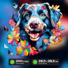Fotos und Abbildungen von HUND PUZZLE 200 Teile. ESC WELT.