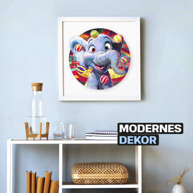 Fotos und Abbildungen von Funny Elephant Puzzle 500 pieces. ESC WELT.