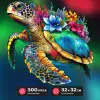 Fotos und Abbildungen von Schildkröte PUZZLE 300 Teile. ESC WELT.
