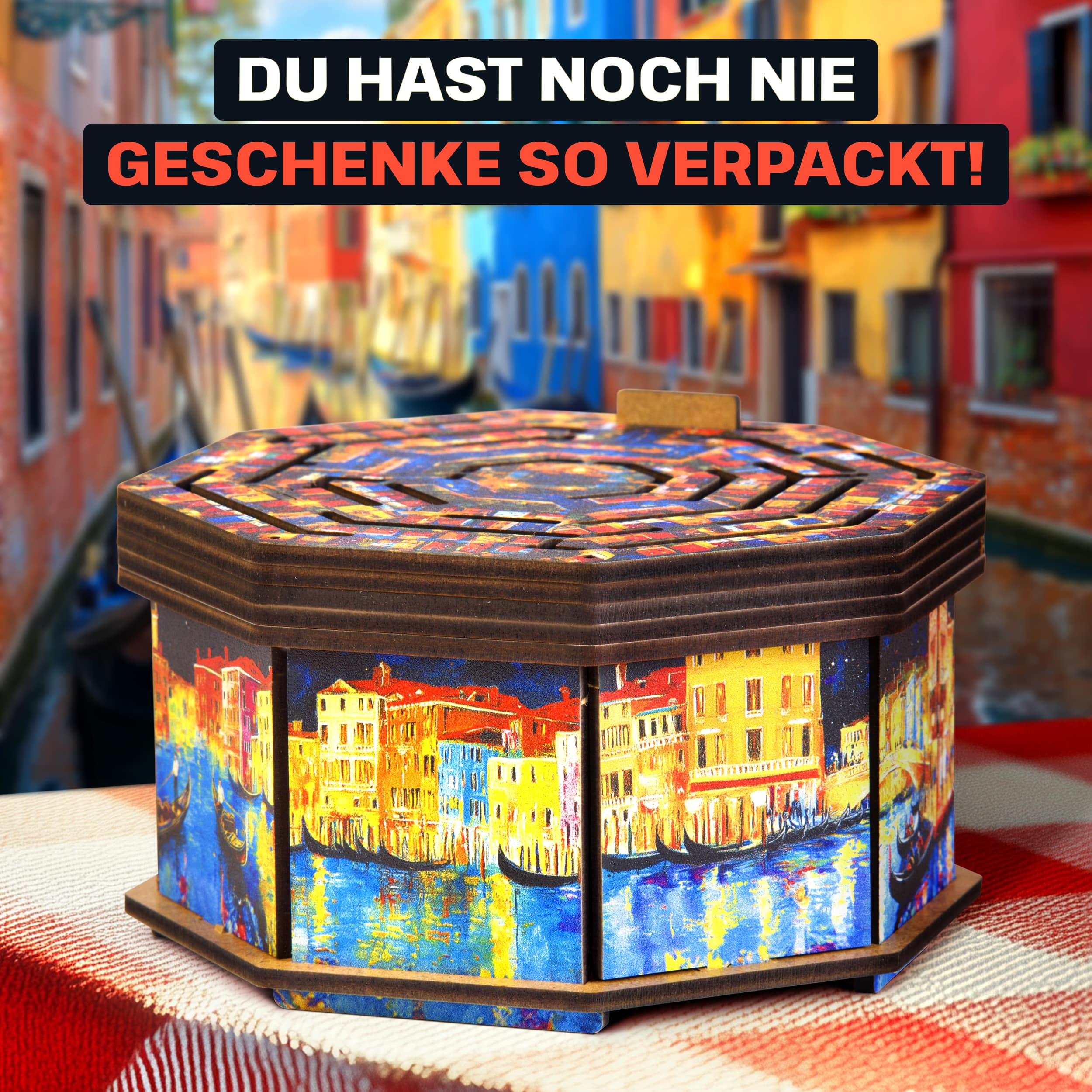 Fotos und Abbildungen von Art Secret Maze Box. ESC WELT.