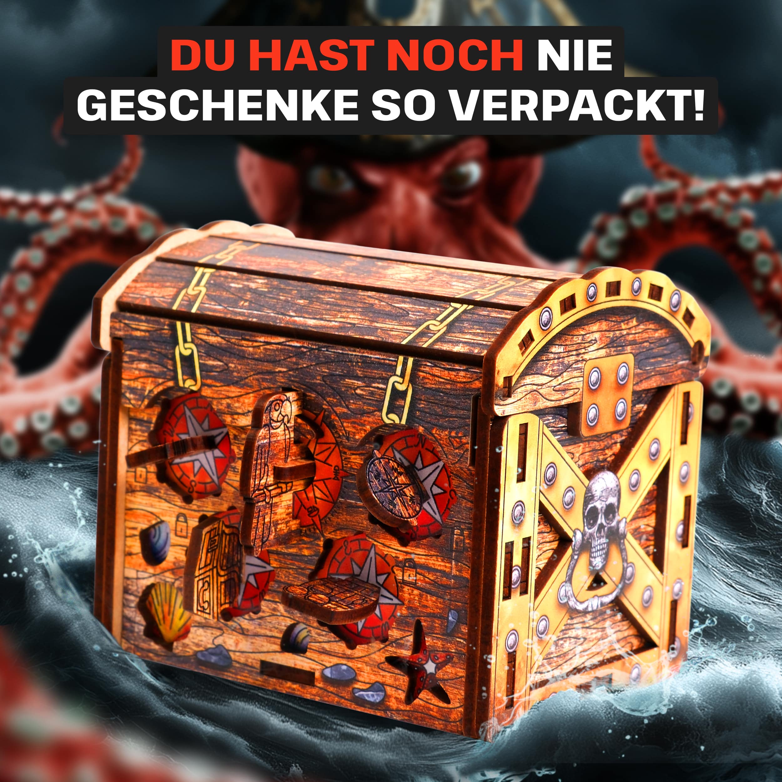 Fotos und Abbildungen von Art Pirate's Treasure Box. ESC WELT.