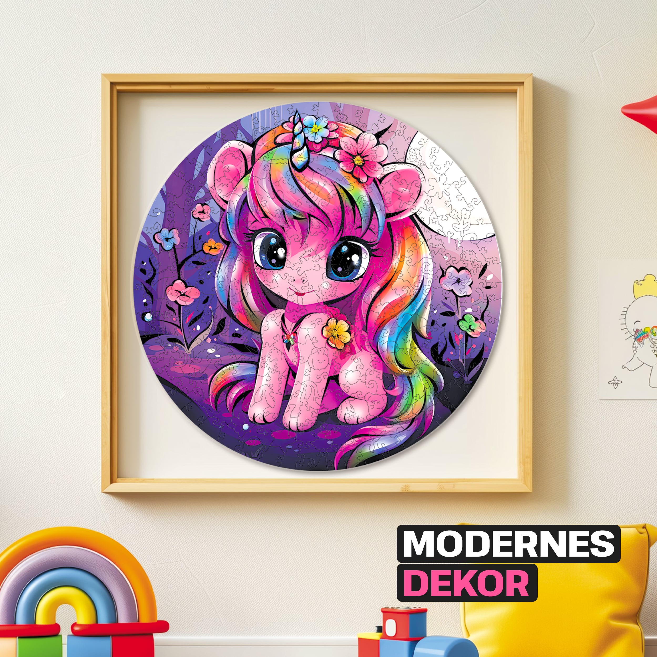 Fotos und Abbildungen von Unicorn Puzzle 300 pieces. ESC WELT.