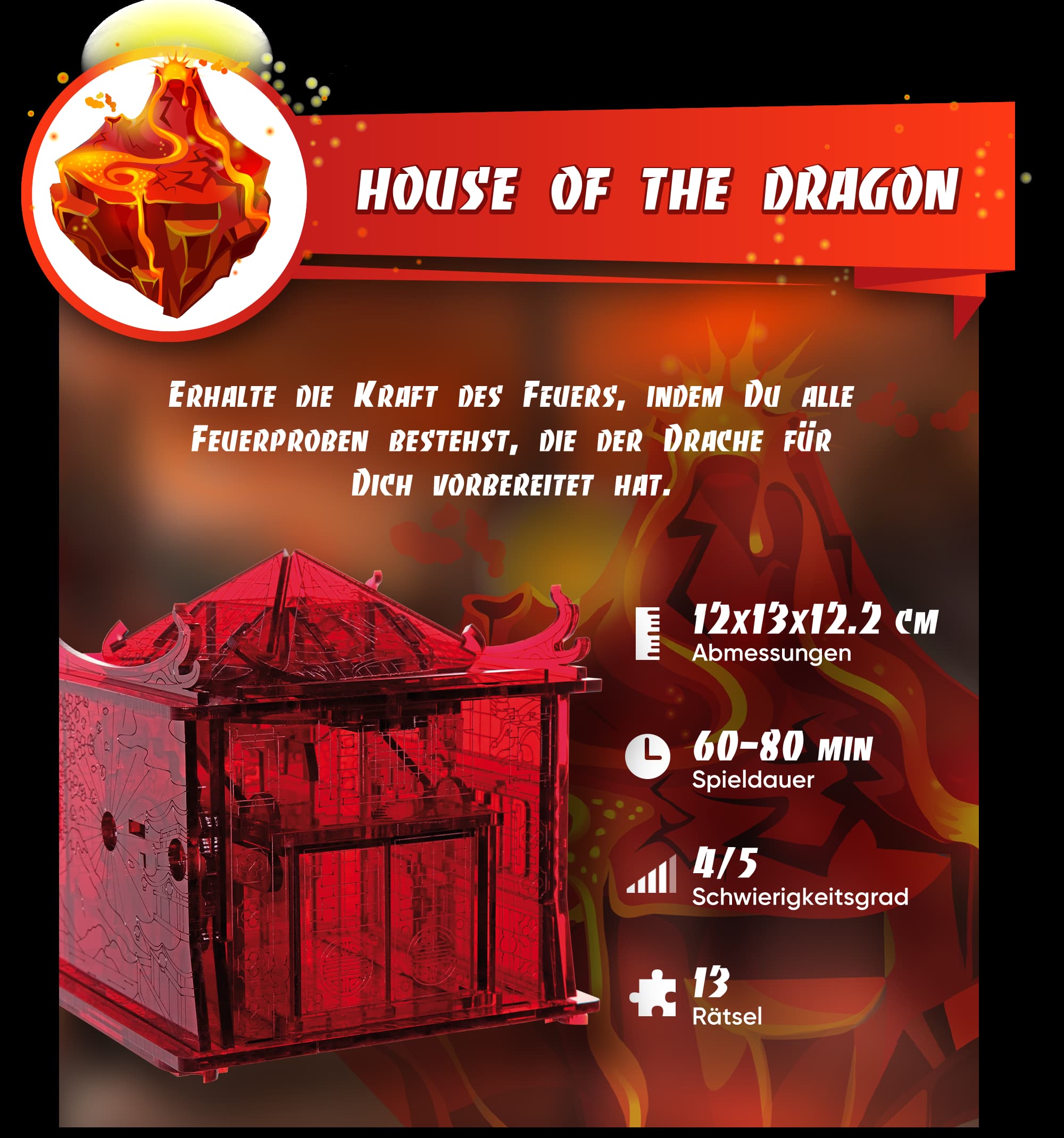 Fotos und Abbildungen von House Of The Dragon FireHeart. ESC WELT.