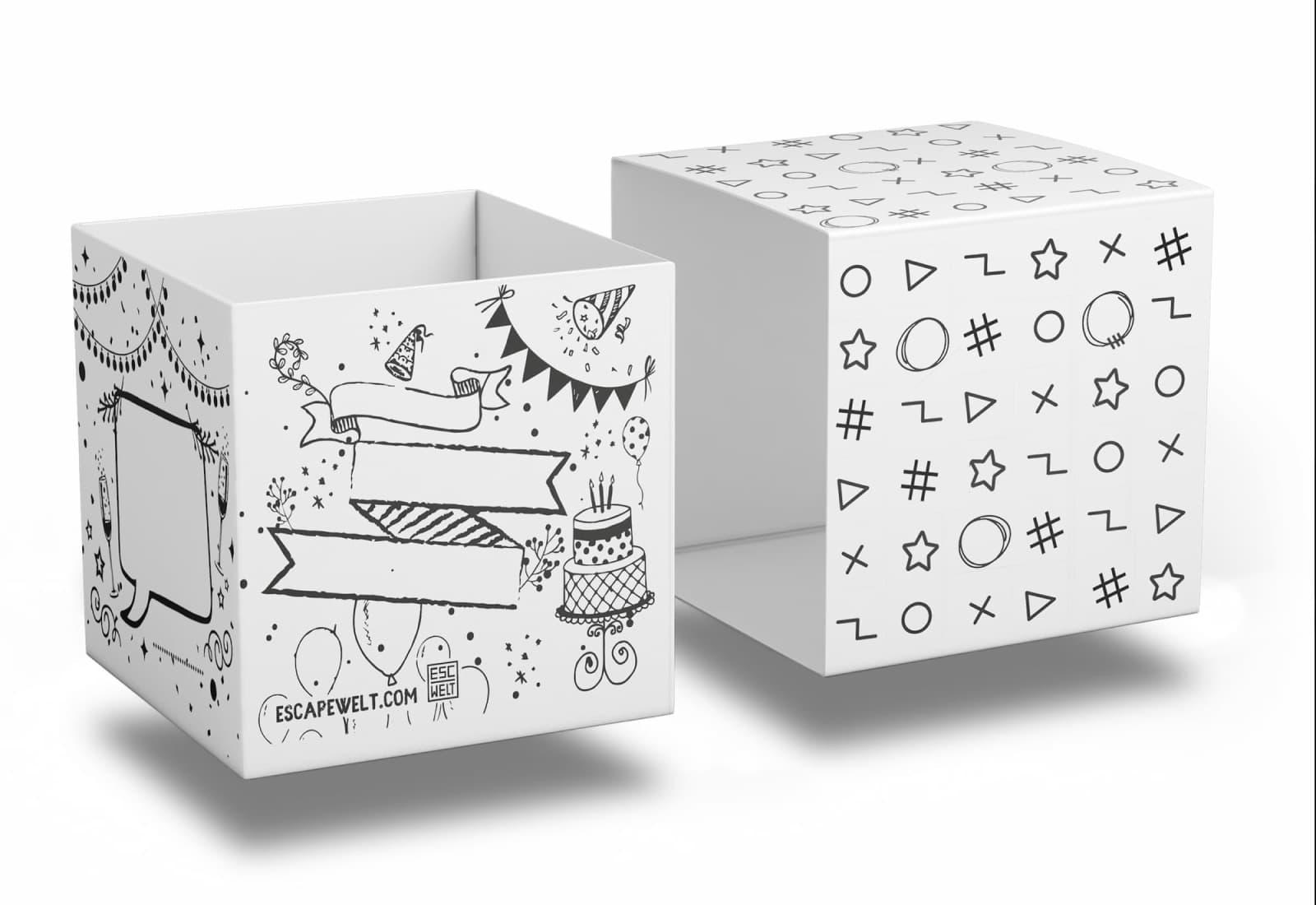 Fotos und Abbildungen von Secret Box. ESC WELT.